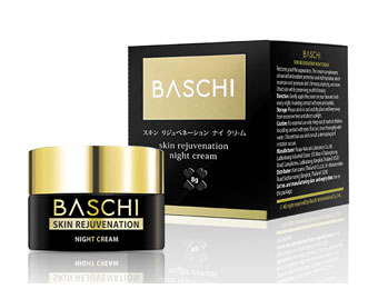 รูปภาพของ Baschi Skin Rejuvenation Night Cream 8g. (กล่องดำ) บาชิครีมบำรุงผิวกระชับไม่หย่อนคล้อย